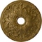 Ekena Millwork Jamie Ceiling Medallion (Fits Canopies up to 3 7/8"), 23 5/8"OD x 3 7/8"ID x 2 1/8"P, Gold CM23JAGLS - alternate 1